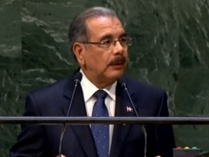 Presidente Medina dice ante ONU que a finales de año RD estará libre analfabetismo