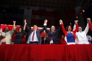 Luis Abinader proclamado en Santiago candidato a la presidencia por el PRSC