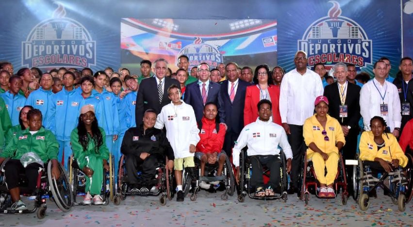 Inauguran Juegos Deportivos Escolares en Santo Domingo Este